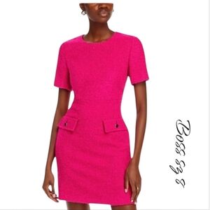 NWT Hugo Boss Tweed A line Mini Dress sz 8